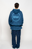 volume 4: ELUE Overdye Hooded Sweatshirt - Indigo