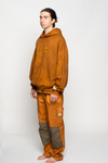 volume 4: ELUE Overdye Hooded Sweatshirt - Cattle Brown