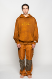 volume 4: ELUE Overdye Hooded Sweatshirt - Cattle Brown