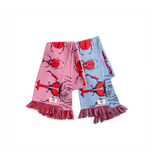 volume 3: J.R. Beetle Team Scarf - Rose Blue